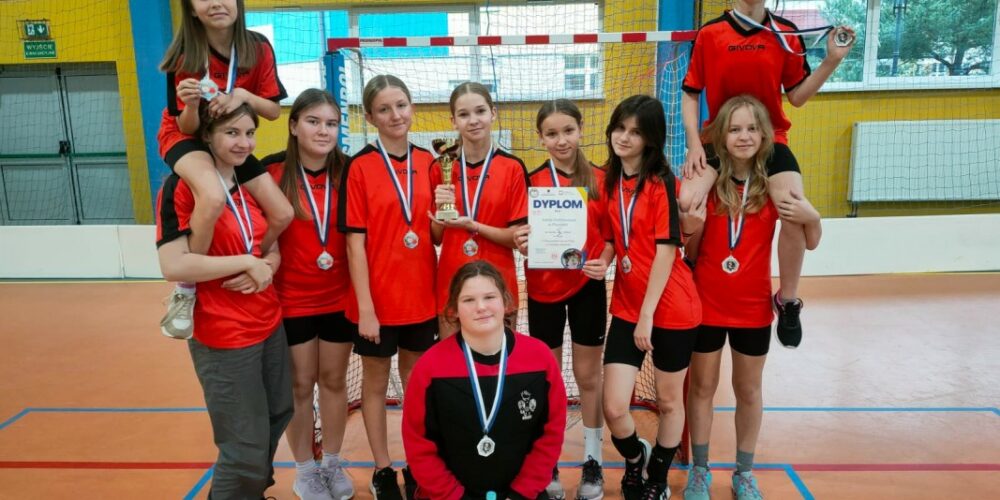 Wicemistrzynie Woj. Pomorskiego w Unihokeju