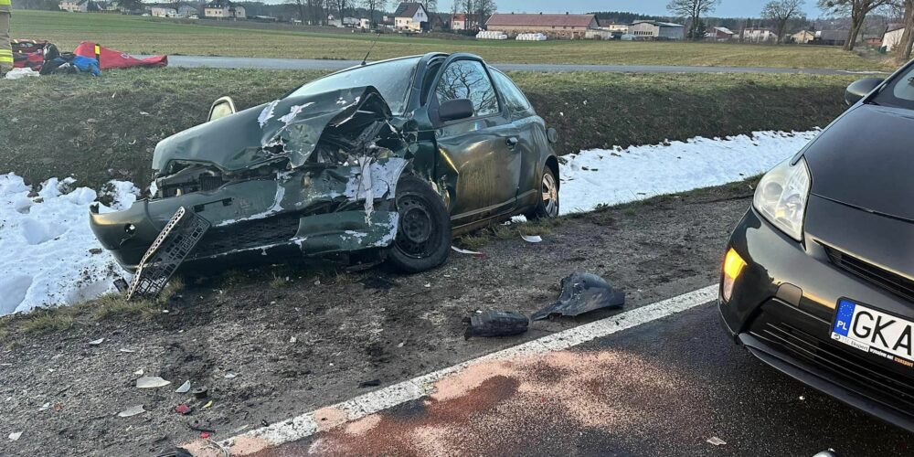 Miszewo. Słony mandat dla sprawcy kolizji drogowej