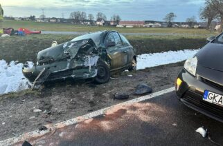 Miszewo. Słony mandat dla sprawcy kolizji drogowej