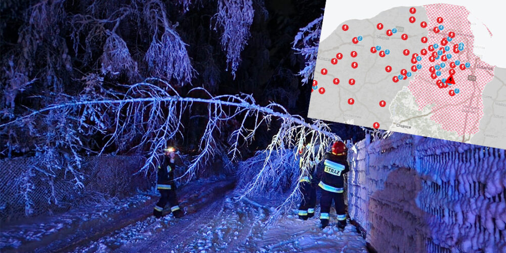 Pracowita doba dla strażaków w pow. kartuskim