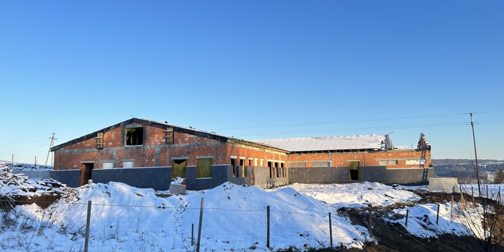 Goręczyno. Trwają prace przy budowie przedszkola