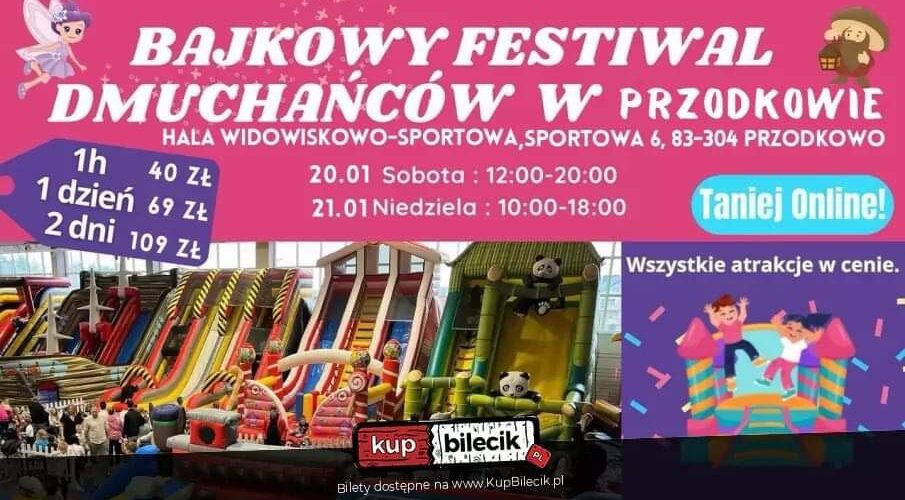 Bajkowy Festiwal Dmuchańców wkrótce w Przodkowie