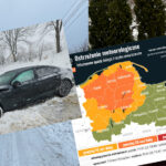 Śnieżyca na Kaszubach. Zasypane drogi, pierwsze kolizje