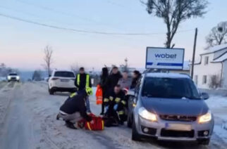 10-letni chłopiec poszkodowany w wypadku drogowym