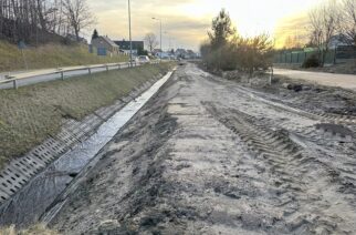 Żukowo. Powstaje ciąg pieszo-rowerowy do Borkowa