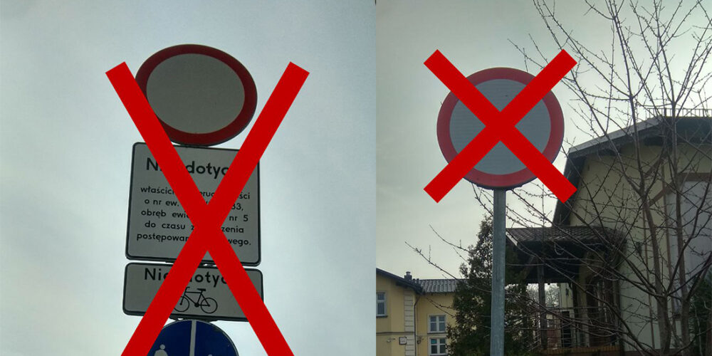 Oświadczenie Państwa Zarembów, właścicieli kwiaciarni: „Możecie korzystać z dojazdu do stoiska…”