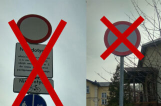 Oświadczenie Państwa Zarembów, właścicieli kwiaciarni: „Możecie korzystać z dojazdu do stoiska…”