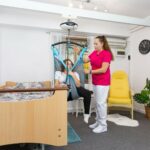 Podnośnik sufitowy pacjenta