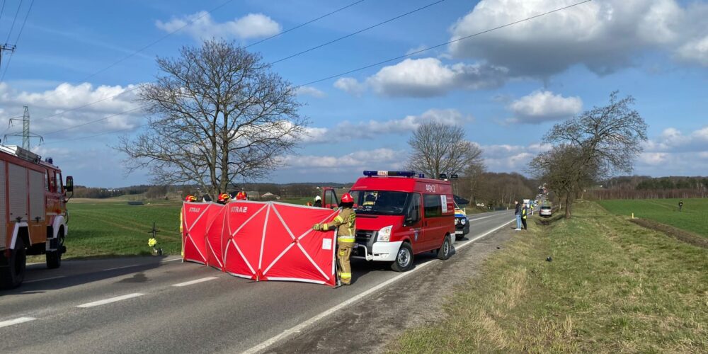 Tragedia na trasie Starkowa Huta – Egiertowo. Nie żyje kobieta