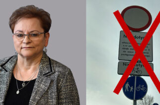 Kartuzy. Nowe oświadczenie Danuty Zaremba, właścicielki kwiaciarni ws. znaków