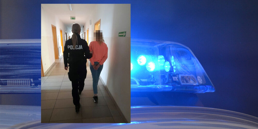 Ona zachowywała się dziwnie. On był agresywny. Zatrzymała ich policja