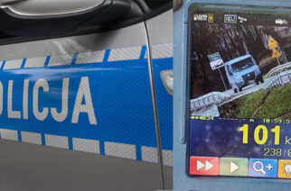 Mojusz. Przekroczył dozwoloną prędkość o ponad 50 km/h. Zapłaci słony mandat