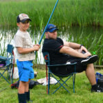 Kartuzy. Za nami pełen atrakcji piknik wędkarski z okazji Dnia Dziecka