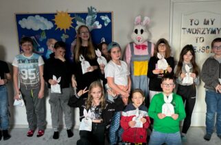 Zając w Świetlicy Socjoterapeutycznej „Tęcza”