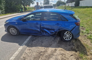 Wypadek w Żukowie. Kierowca przysnął za kierownicą?