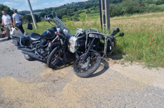 Trasa Żukowo – Otomino. Zderzenie dwóch motocykli