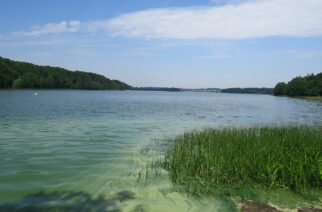 Trwają poszukiwania nastolatka na Jeziorze Tuchomskim. Wypadł z rowerka wodnego
